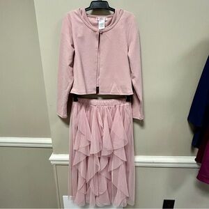 Elegant Mauve Pink Three-Piece Set Love Squared Girls Sz 10 NWT